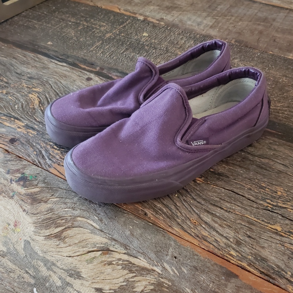 Slide on vans
